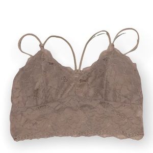 Lavender Padded Bralette Womens Size S